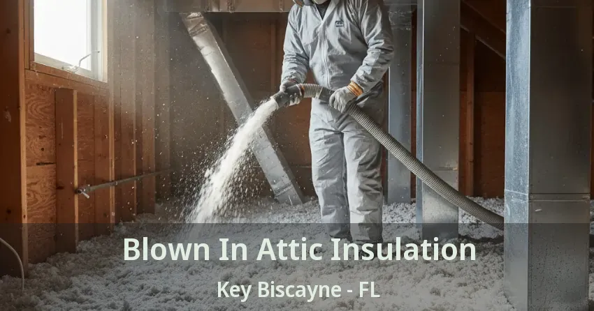 Blown In Attic Insulation Key Biscayne - FL