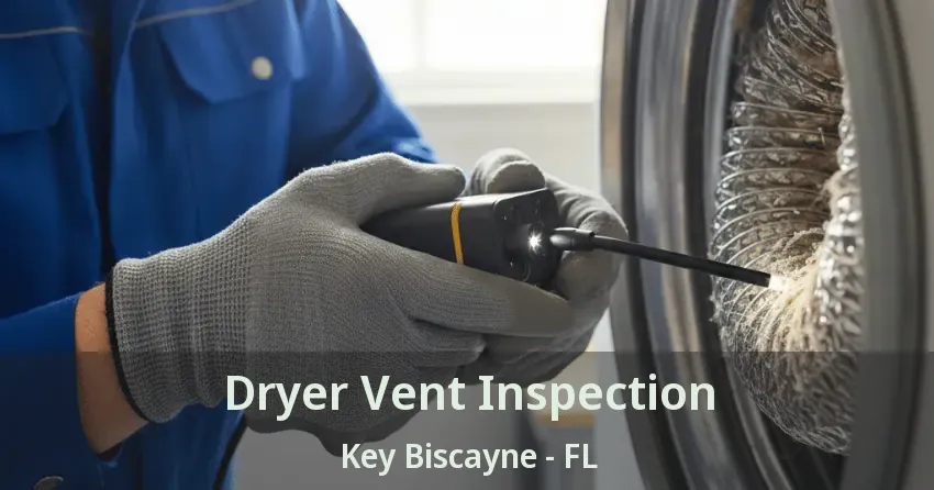 Dryer Vent Inspection Key Biscayne - FL