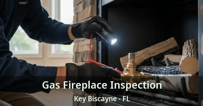 Gas Fireplace Inspection Key Biscayne - FL