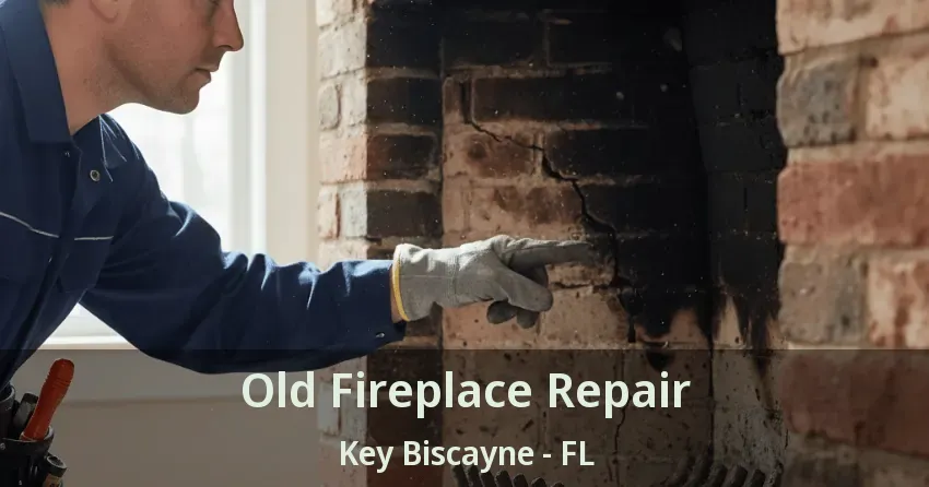Old Fireplace Repair Key Biscayne - FL